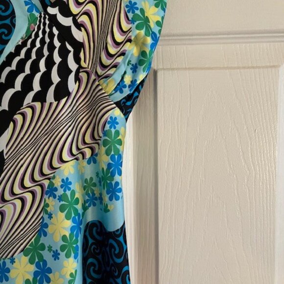 Another Girl Kaleidoscope Multicolor Midi Dress - Picture 5 of 6